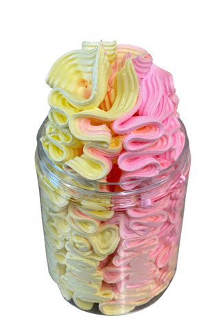 Fruit salad sweets scented whipped soap
