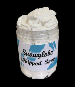 SNOW GLOBE SHIMMERING WHIPPED SOAP