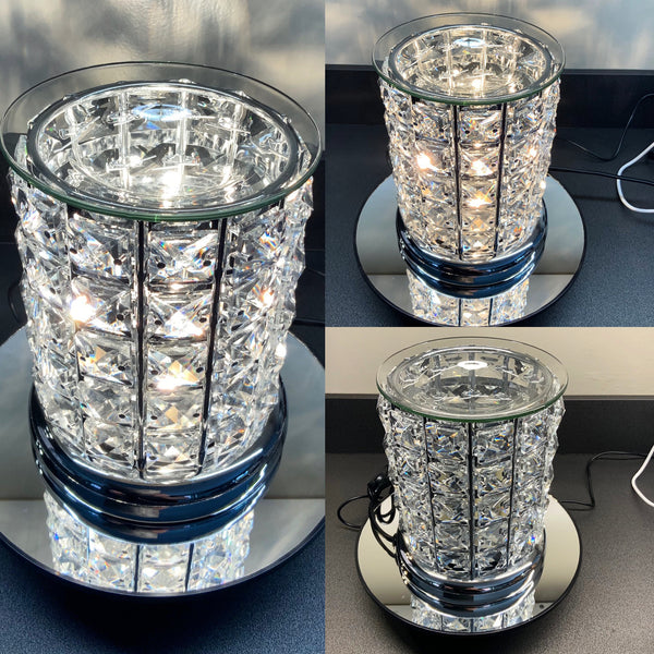 Wax Burner - Crystal - Clear Touch Lamp Wax Warmer